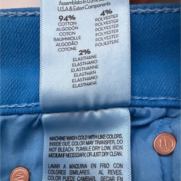 Mother Shorts The Tune Up Bona Fide Fray in Blue Aster Size 33 NWT Designer - Picture 12 of 13